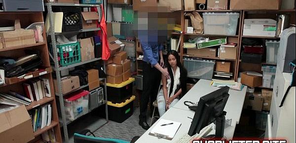  Wild Shoplifting Amateur Backroom Hidden-Camera Sex